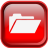 Red Open Icon 48x48 png