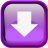 Violet Down Icon 48x48 png