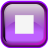 Violet Stop Playback Icon 48x48 png