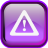 Violet Warning Icon