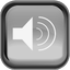 Black Audio Icon 64x64 png