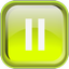 Green Pause Icon 64x64 png