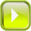 Green Play Icon 64x64 png