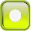 Green Record Icon 64x64 png