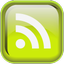 Green RSS Icon 64x64 png