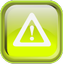 Green Warning Icon 64x64 png