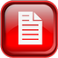 Red File Icon 64x64 png