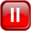 Red Pause Icon 64x64 png