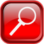 Red Search Icon 64x64 png