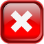 Red Stop Icon 64x64 png