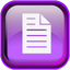 Viloet File Icon 64x64 png