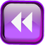 Viloet Rewind Icon 64x64 png