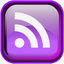 Violet RSS Icon 64x64 png