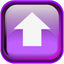 Violet Up Icon 64x64 png