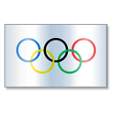 International Olympic Committee Flag 1 Icon