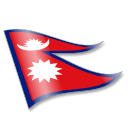 Nepal Flag 2 Icon 128x128 png