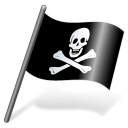 Pirates Jolly Roger Flag 3 Icon