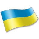 Ukraine Flag 2 Icon 128x128 png