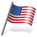 United States Flag 3 Icon 128x128 png