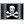 Pirates Jolly Roger Flag 1 Icon 24x24 png