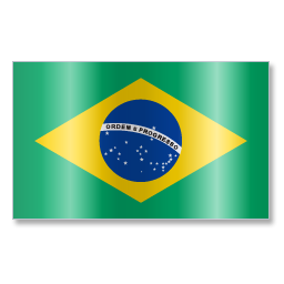 Brazil Flag 1 Icon 256x256 png