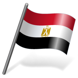 Egypt Flag 3 Icon 256x256 png