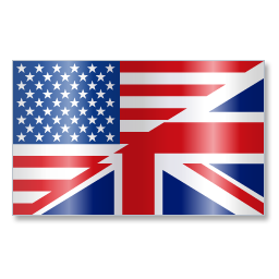 English Language Flag 1 Icon 256x256 png