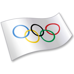 International Olympic Committee Flag 2 Icon 256x256 png