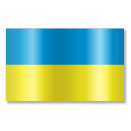 Ukraine Flag 1 Icon 256x256 png