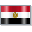 Egypt Flag 1 Icon 32x32 png