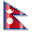 Nepal Flag 1 Icon 32x32 png