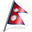 Nepal Flag 3 Icon 32x32 png