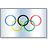 International Olympic Committee Flag 1 Icon 48x48 png