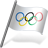 International Olympic Committee Flag 3 Icon 48x48 png