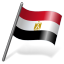 Egypt Flag 3 Icon 64x64 png