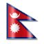 Nepal Flag 1 Icon 64x64 png