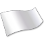 Solid Color White Flag 2 Icon 64x64 png