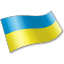 Ukraine Flag 2 Icon 64x64 png
