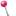 Map Marker Ball Left Pink Icon 16x16 png