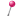 Map Marker Ball Right Pink Icon 16x16 png