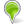 Map Marker Bubble Chartreuse Icon 24x24 png