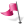 Map Marker Flag 3 Left Pink Icon 24x24 png
