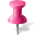 Map Marker Pushpin 1 Pink Icon 32x32 png