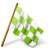 Map Marker Chequered Flag Right Chartreuse Icon 48x48 png