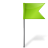 Map Marker Flag 4 Right Chartreuse Icon 48x48 png
