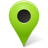 Map Marker Outside Chartreuse Icon 48x48 png