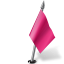 Map Marker Flag 2 Right Pink Icon 64x64 png