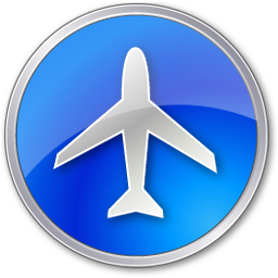 Airport Blue Icon 256x256 png