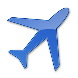 Airport Blue 2 Icon 256x256 png