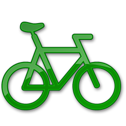 Bicycle Green 2 Icon 256x256 png